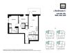 Hub Place Two Bedroom Floor Plan